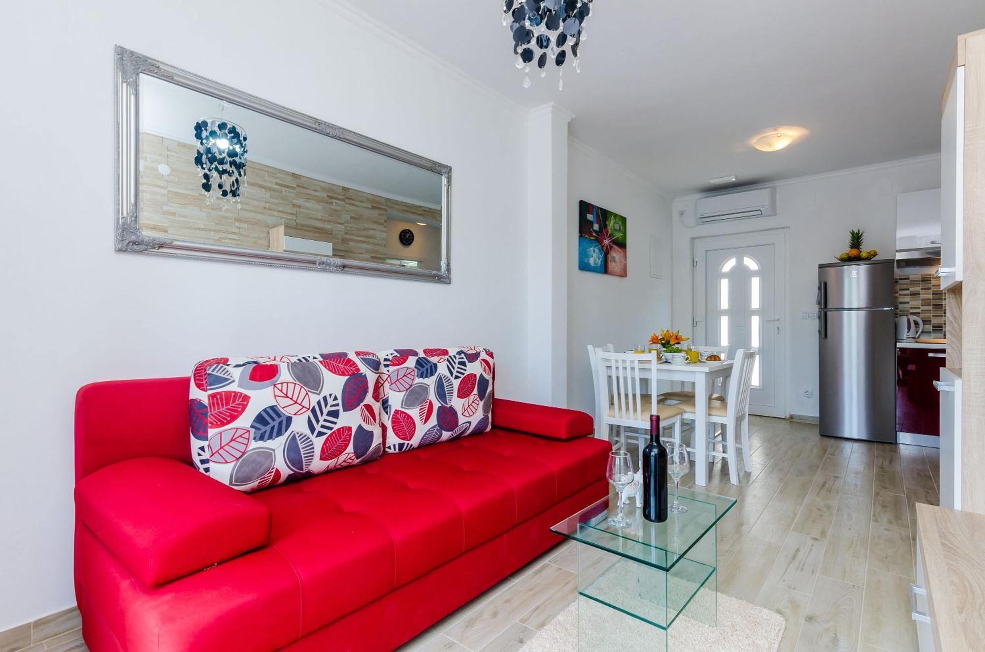 Mata Family Apartments Molunat Habitación foto