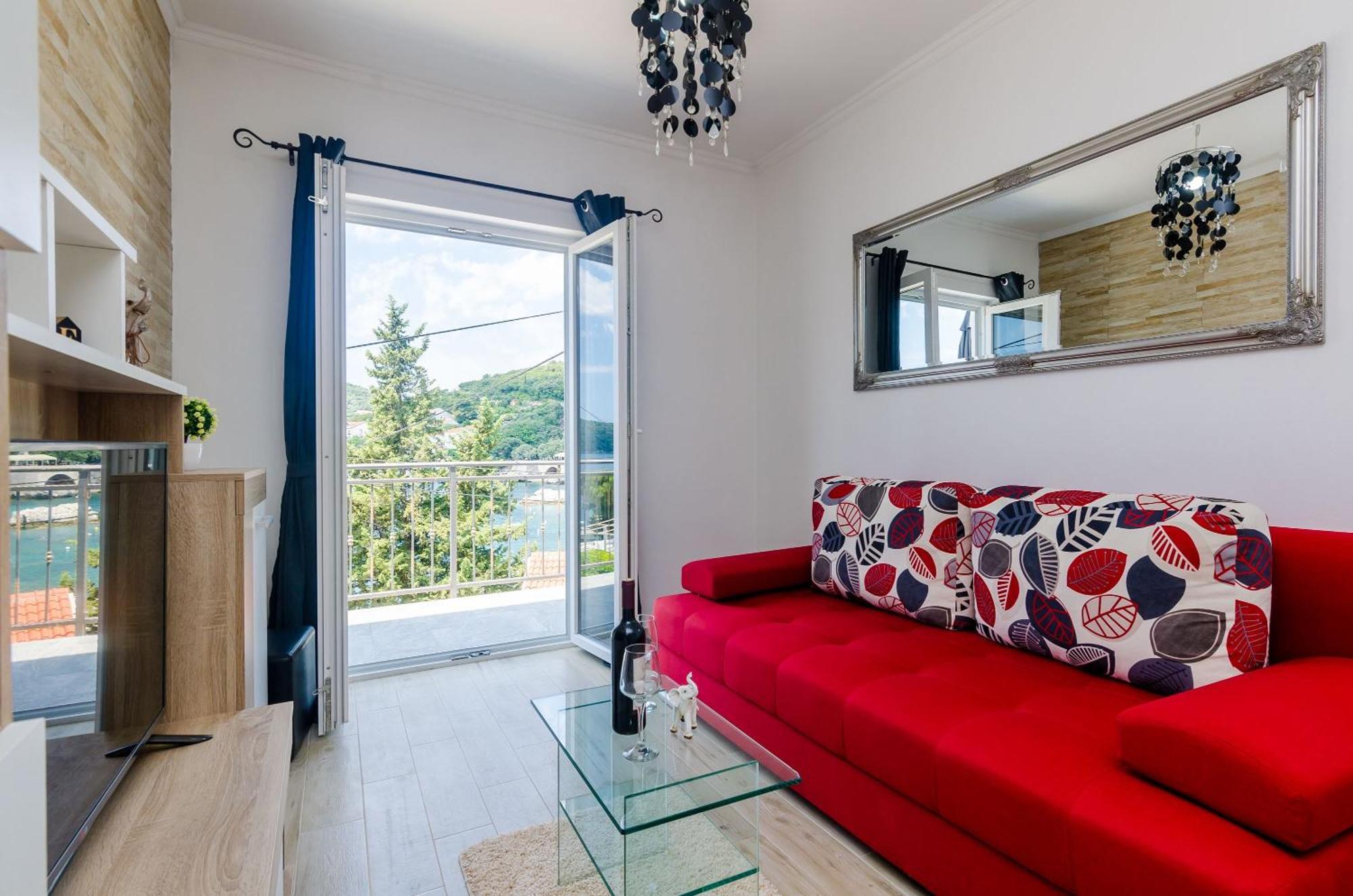 Mata Family Apartments Molunat Habitación foto